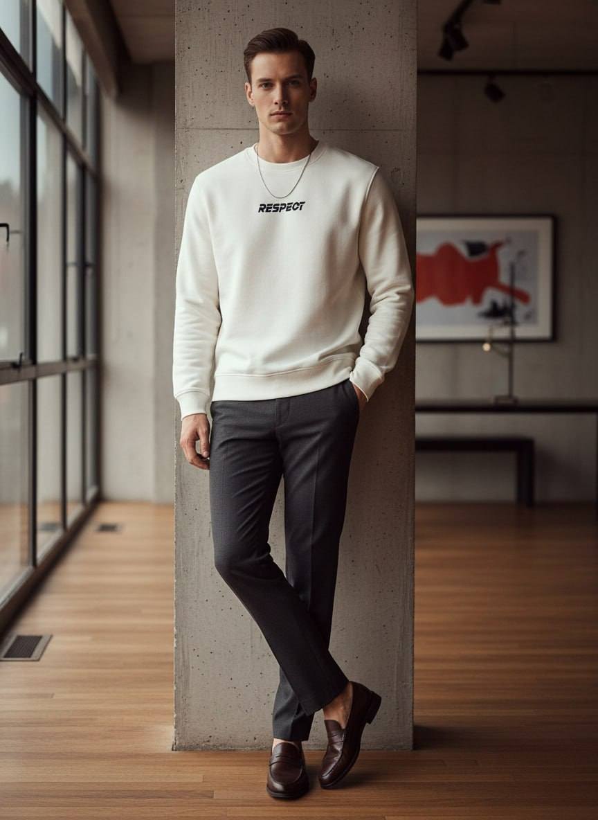 sweat-shirt unisex avec impression 3D