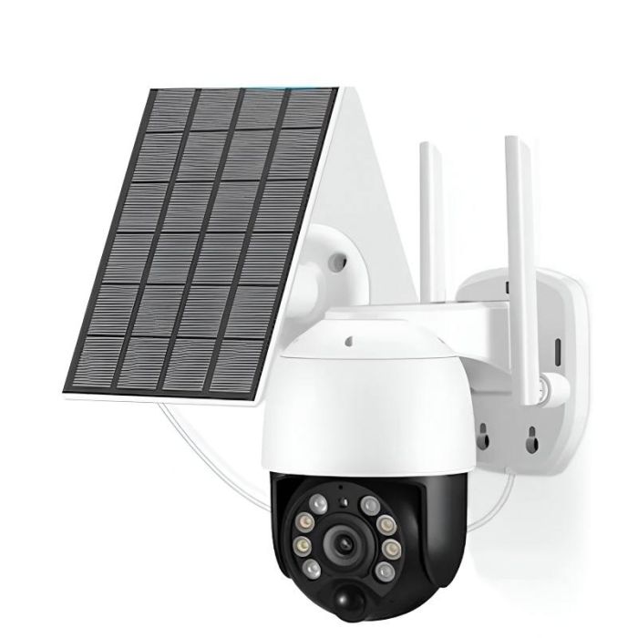 Caméra de surveillance  solaire  4G Full HD 8MP