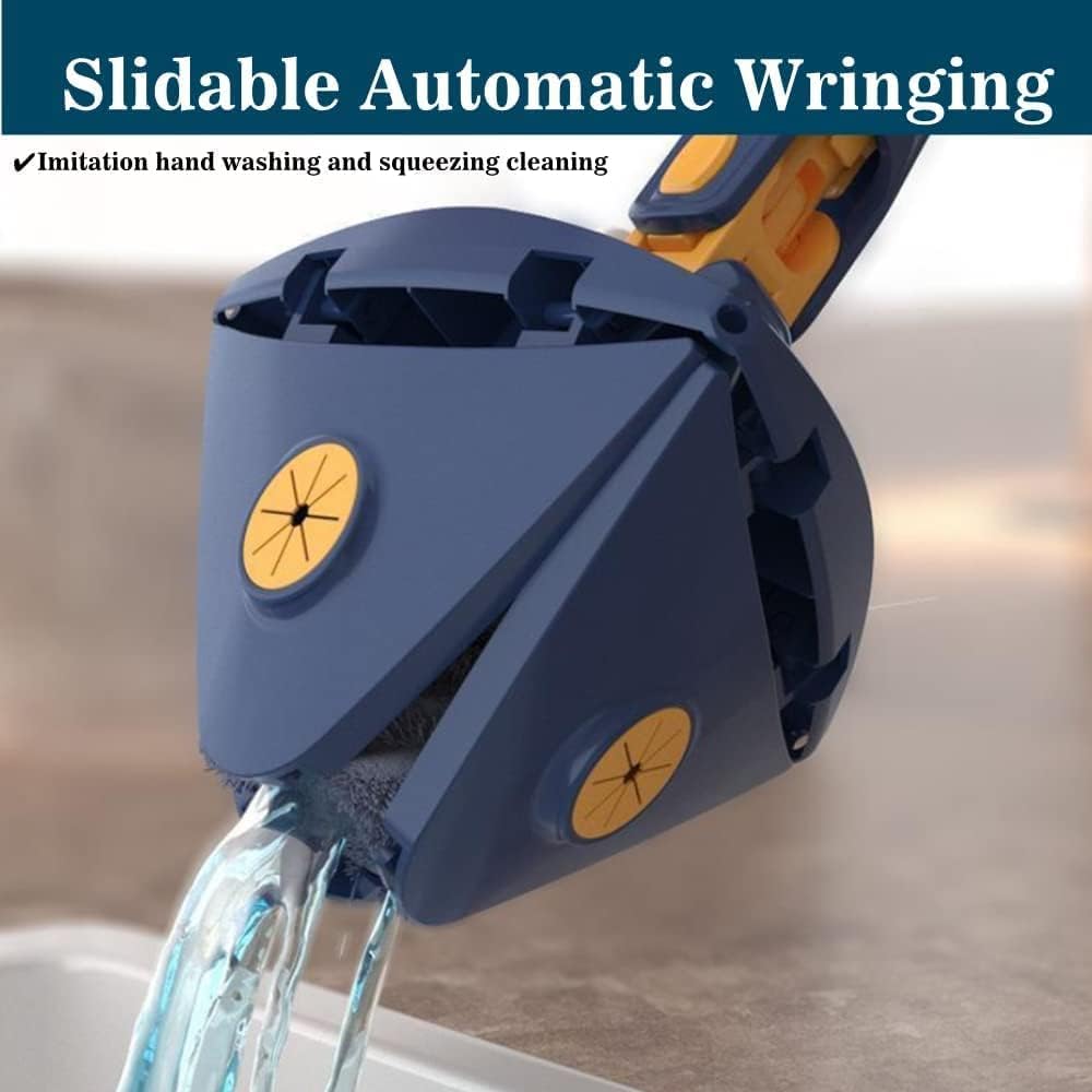 Serpillère triangulaire rotative à 360°