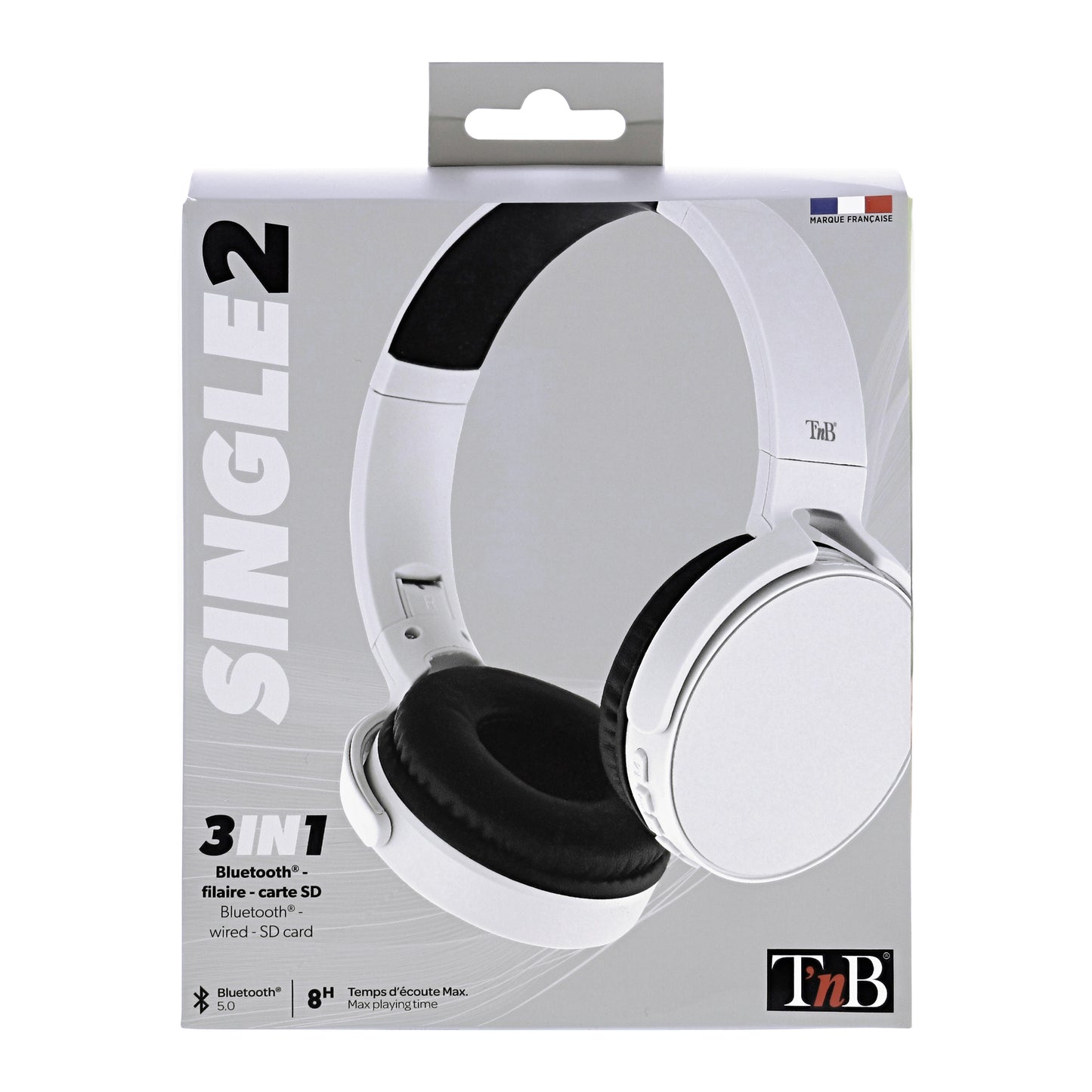 Casque Bluetooth SINGLE 2 Gris T'nB