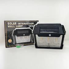 solar interaction wall lamp