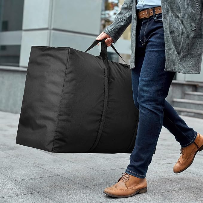 Grand sac de rangement noir