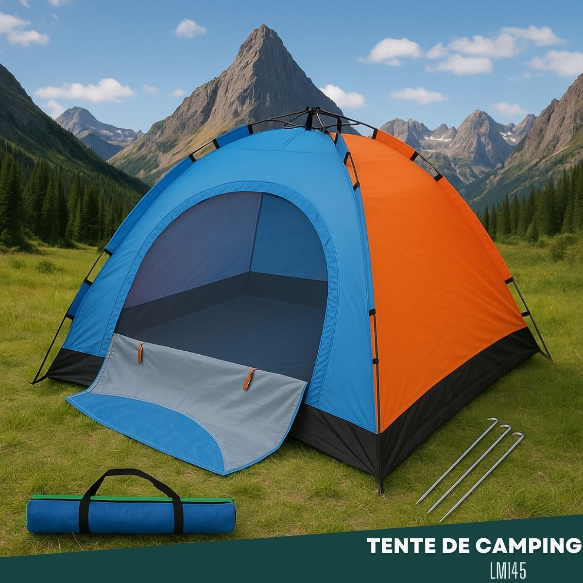Tente de camping 10 places