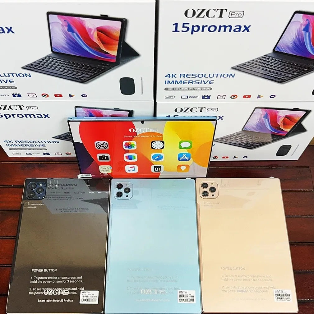 Tablette OZCT 15 Pro Max 16Go 512Go