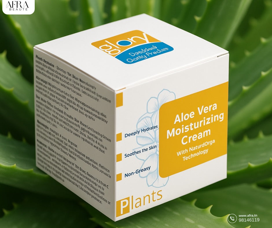 Crème hydratante à l'aloe vera 100 ml - GLORY