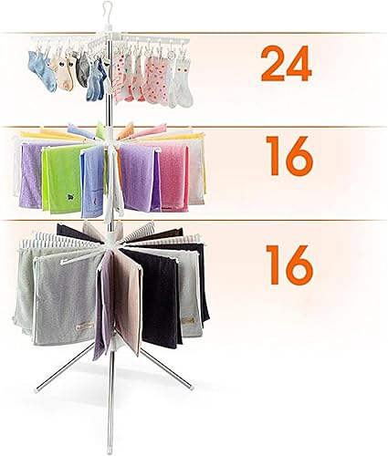 Sèche linge portable à 3 niveaux