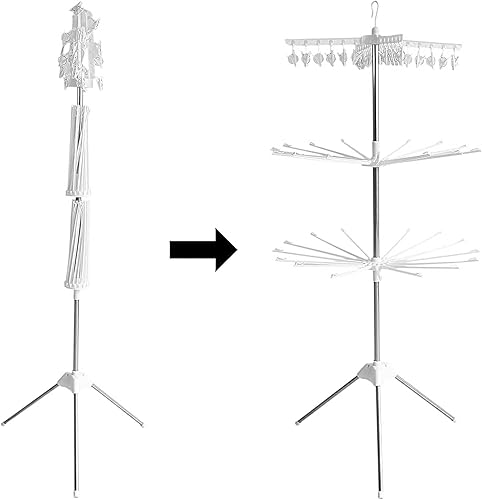 Sèche linge portable à 3 niveaux