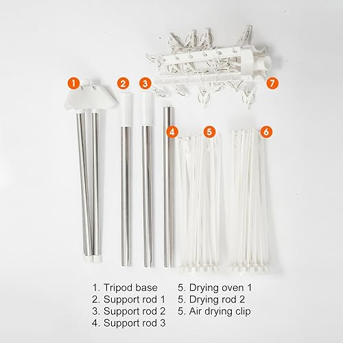 Sèche linge portable à 3 niveaux