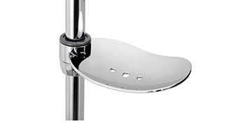 Colone de douche carre inox