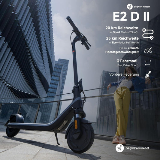 Scooter Electriques , Trottinette électrique Segway-Ninebot E2 D II