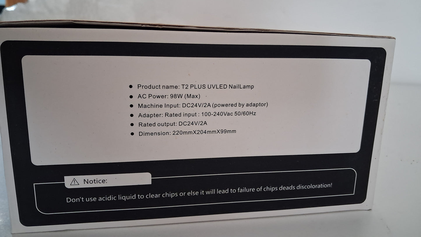 SUN- T2 Plus - Sèche Ongles Professionnel