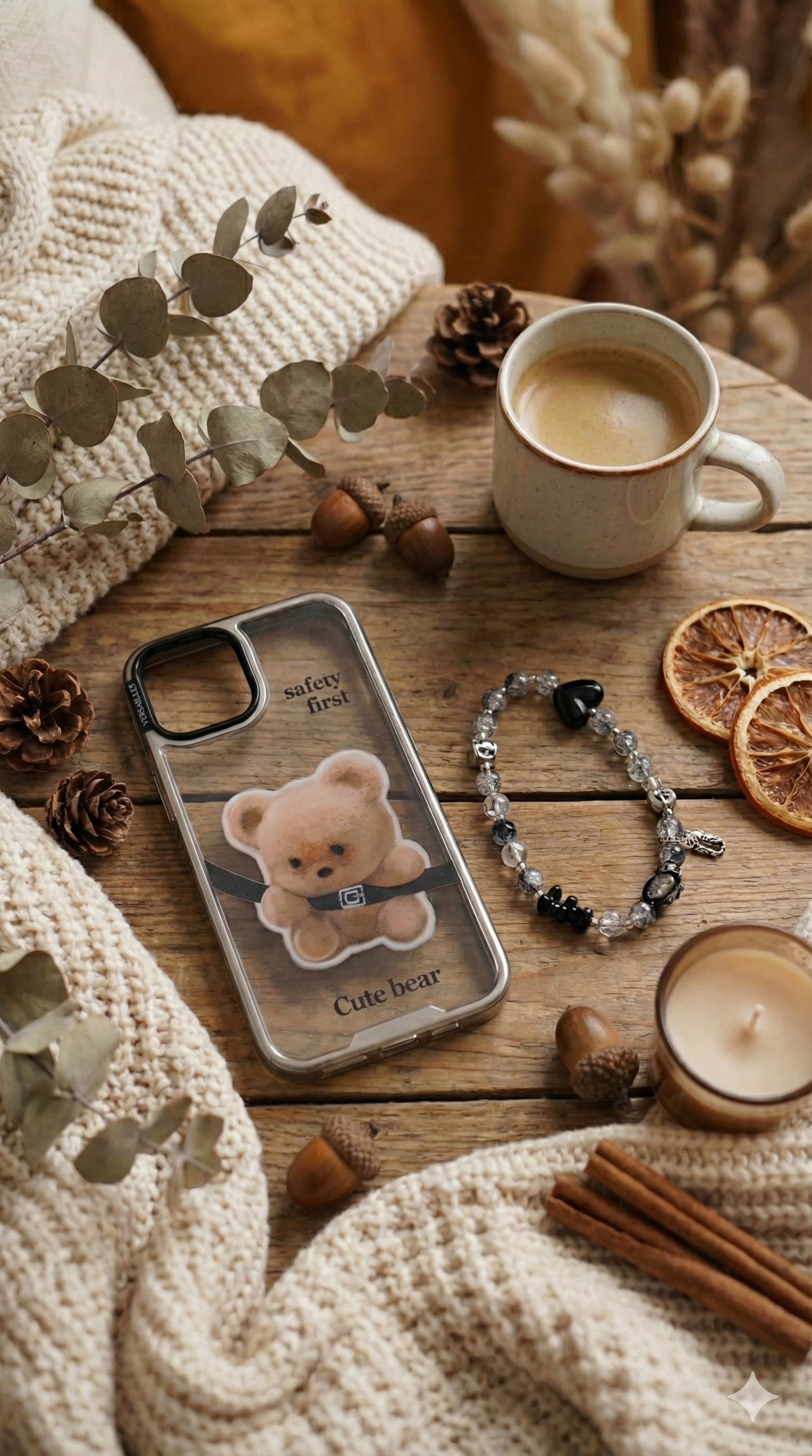 Cute Bear - Coque en Silicone - iPhone