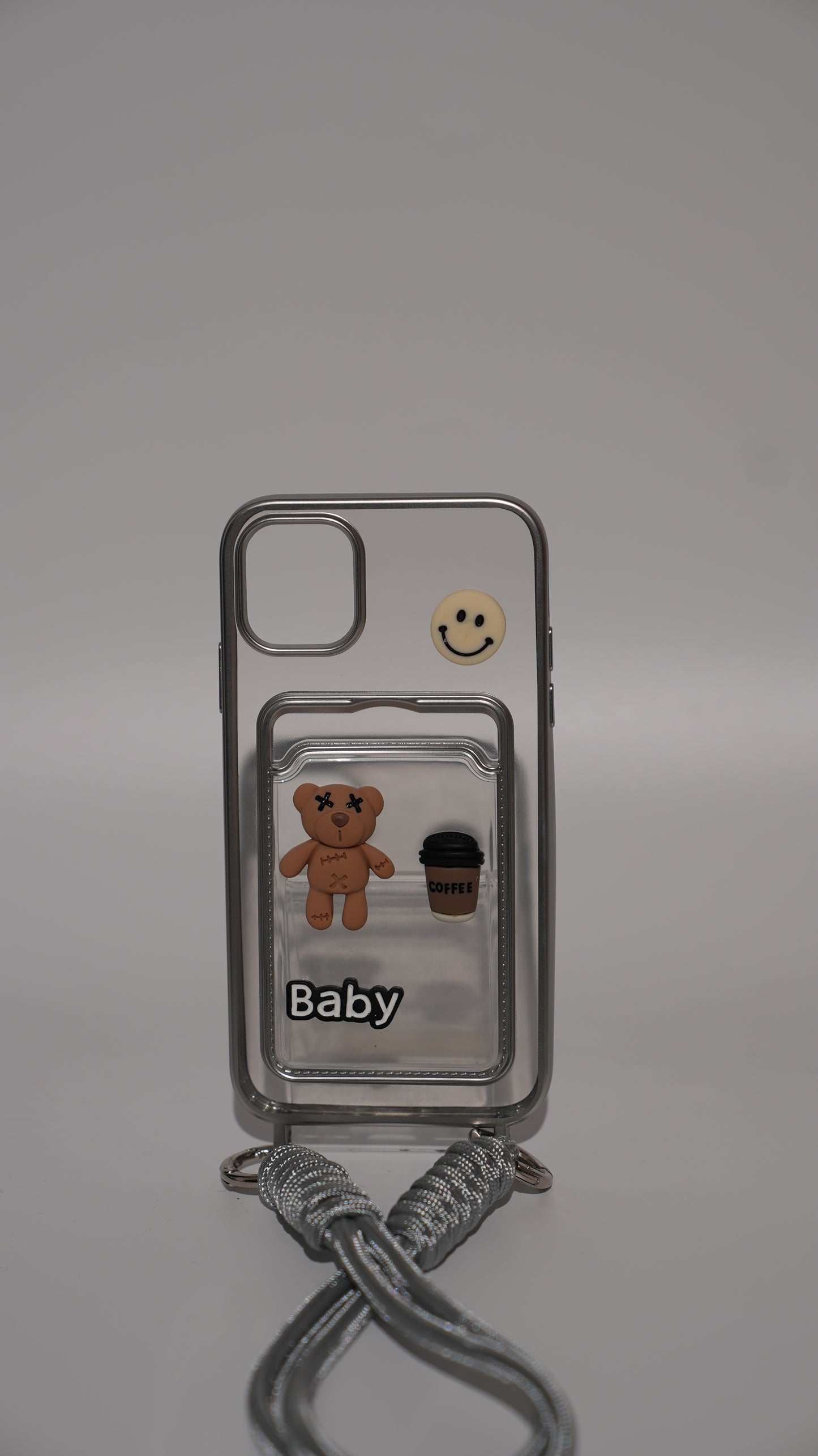 Baby & Bear Case - Coque en Silicone - iPhone