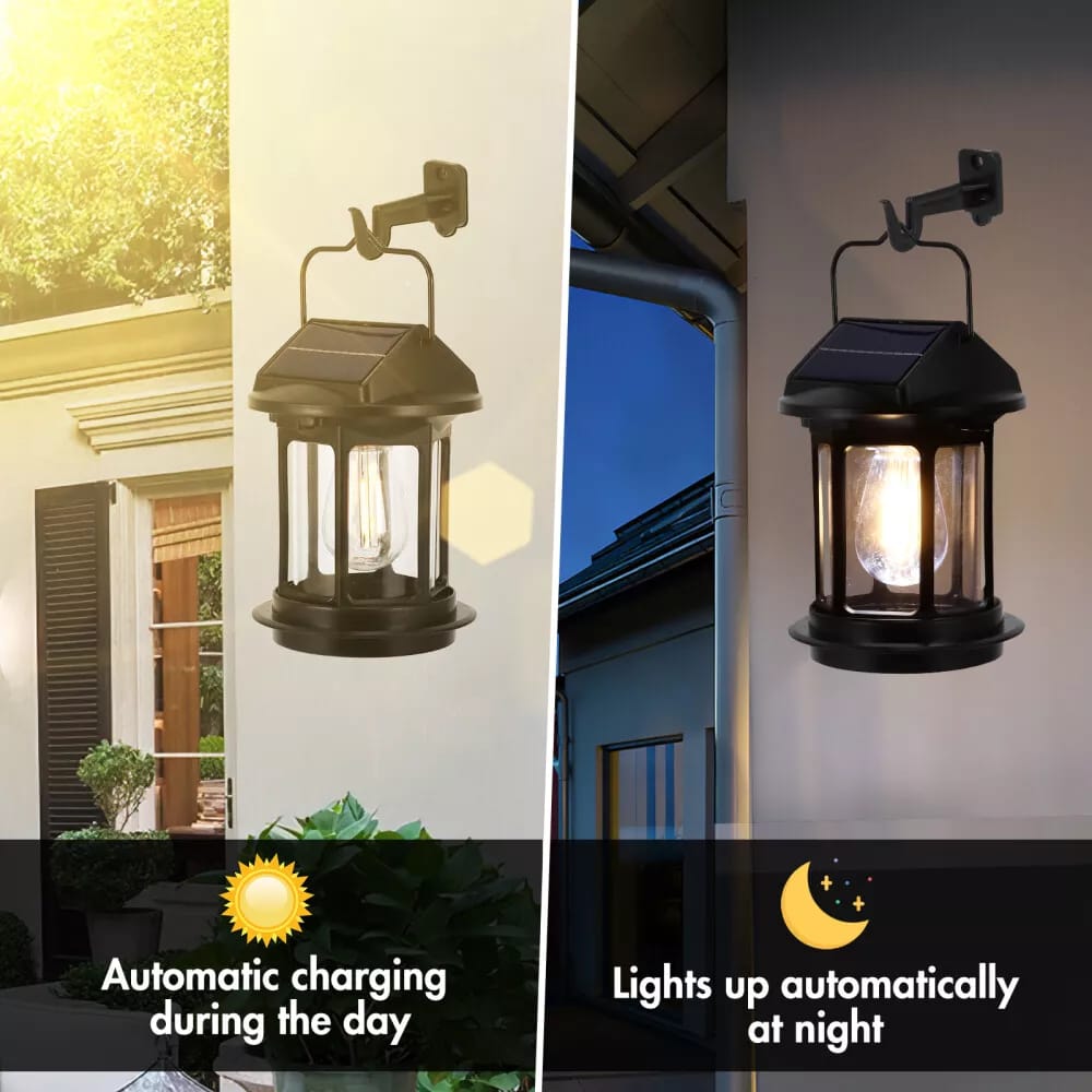 Lampe solaire avec capteur de mouvement