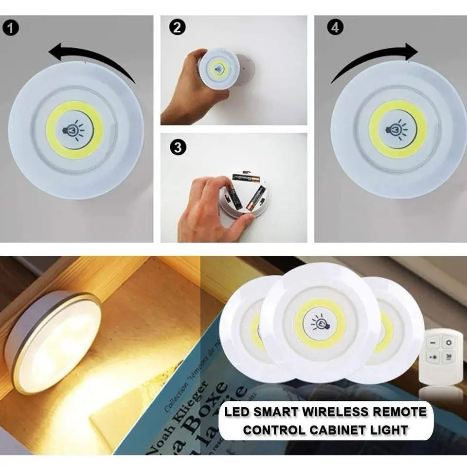 Spots LED avec Télécommande Sans Fil