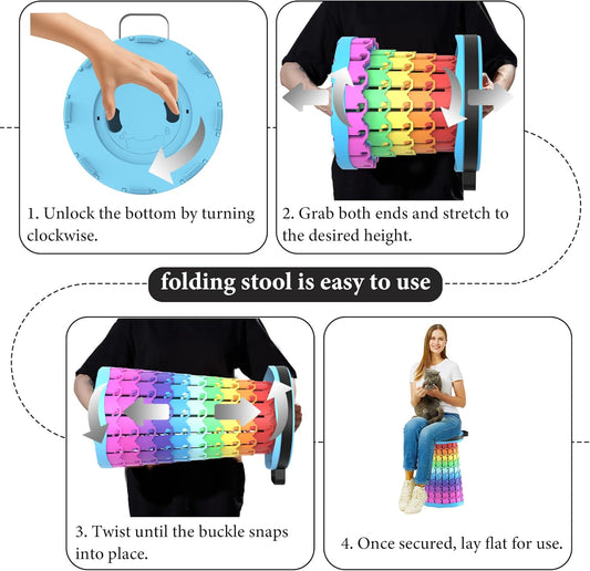 Tabouret pliant portable