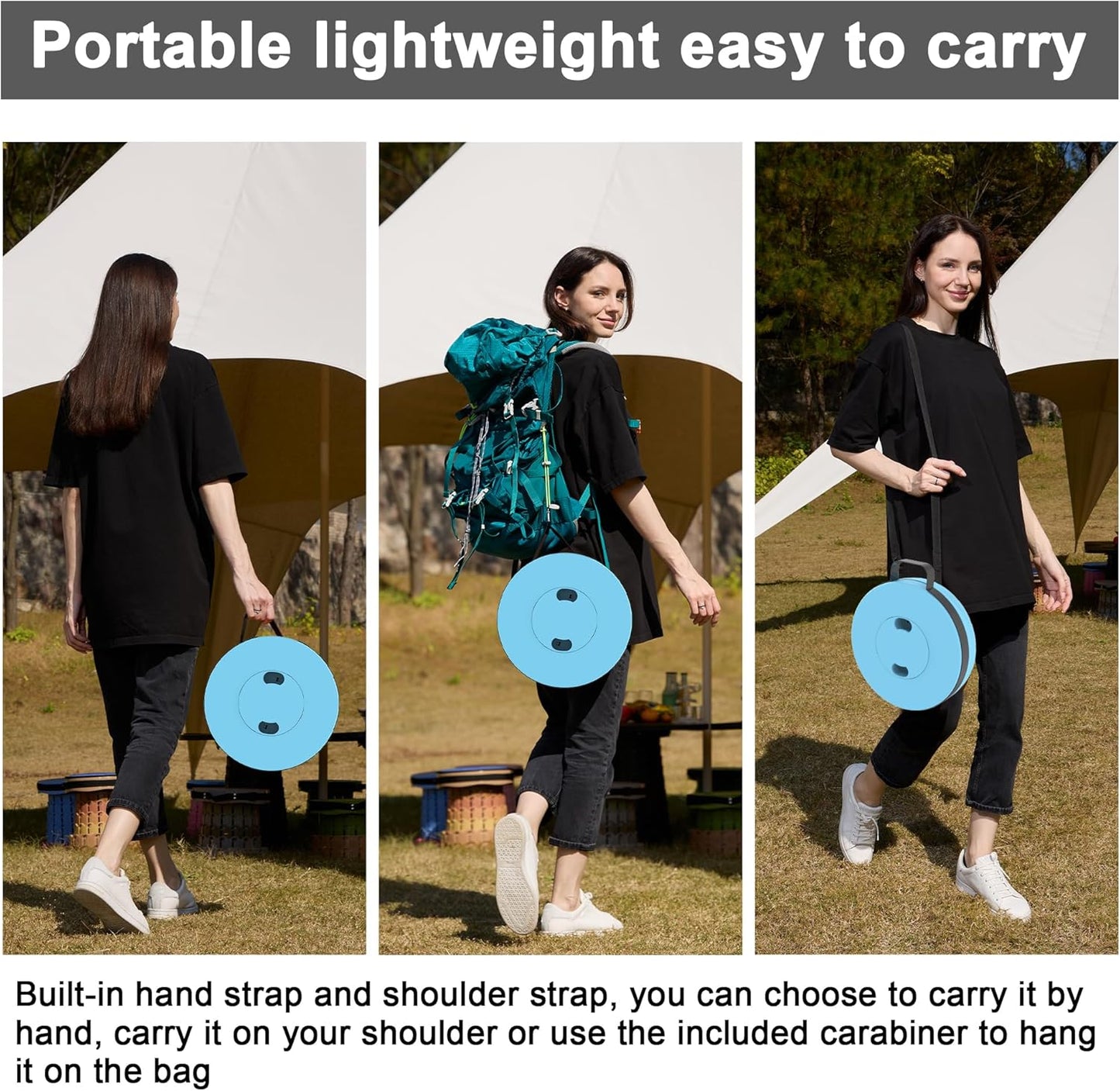 Tabouret pliant portable