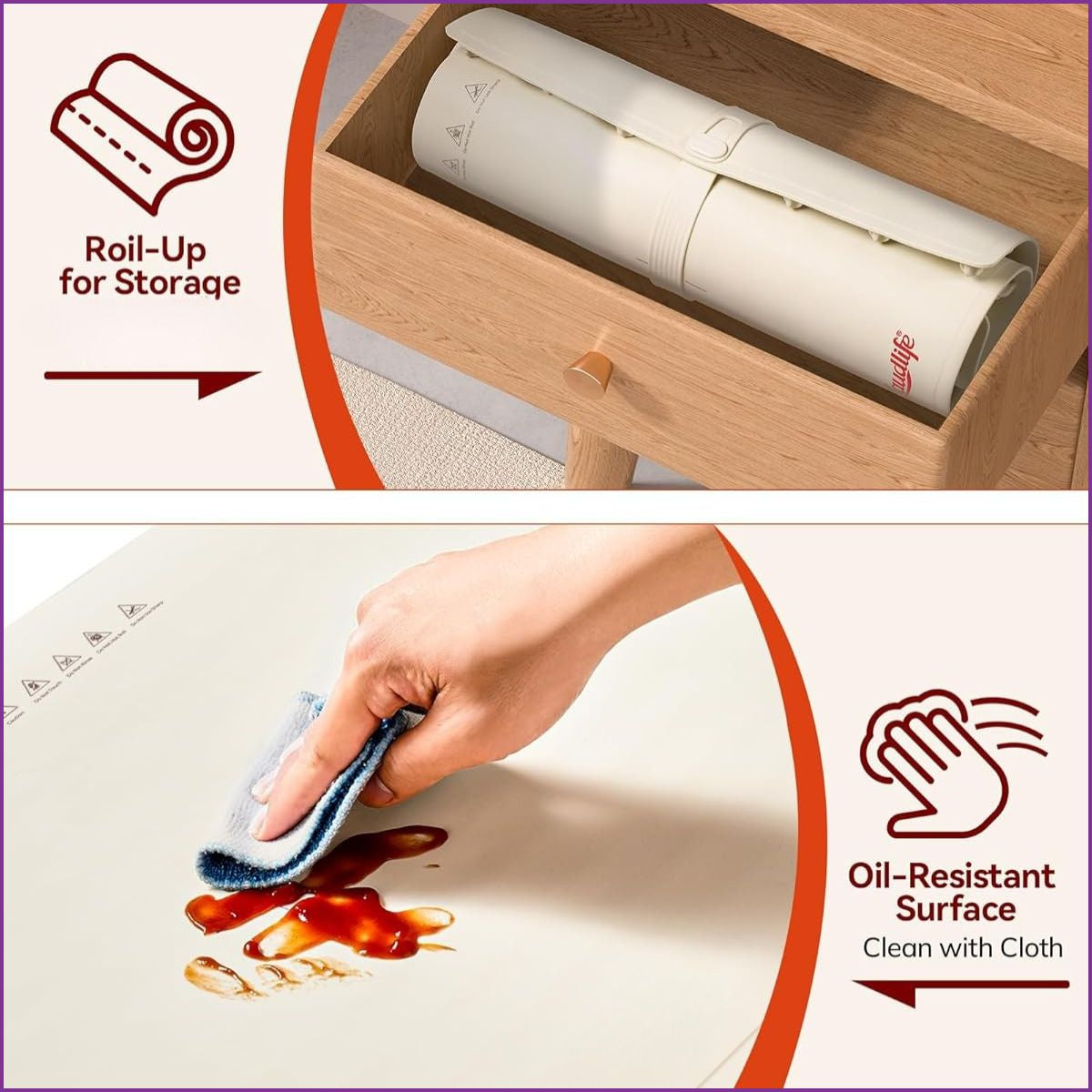 Tapis Chauffant Électrique Pliable