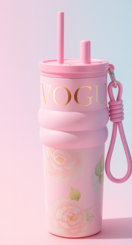 Tasse Isotherme Fleuri 700ML