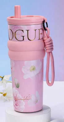 Tasse Isotherme Fleuri 700ML