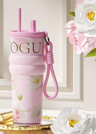 Tasse Isotherme Fleuri 700ML