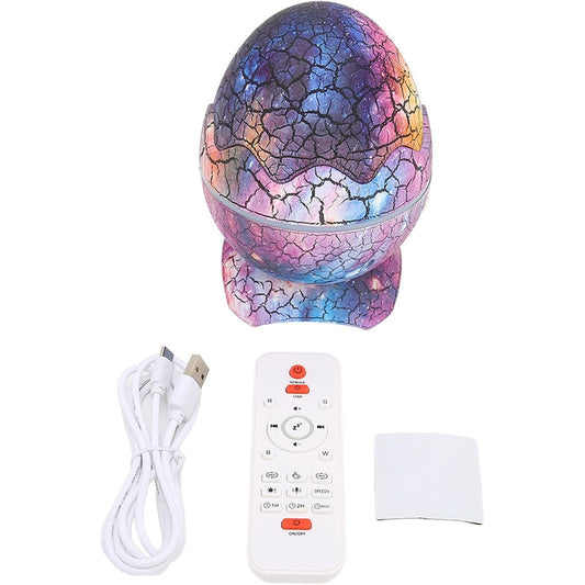 projecteur de veilleuse galaxie en forme d'œuf de dinosaure