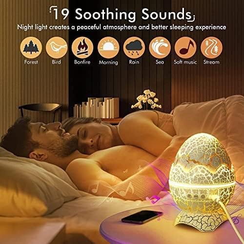 projecteur de veilleuse galaxie en forme d'œuf de dinosaure