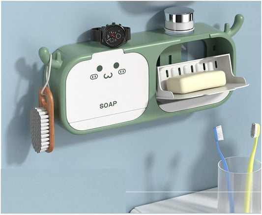 Porte-Savon Mural en Forme de Corne de Cerf