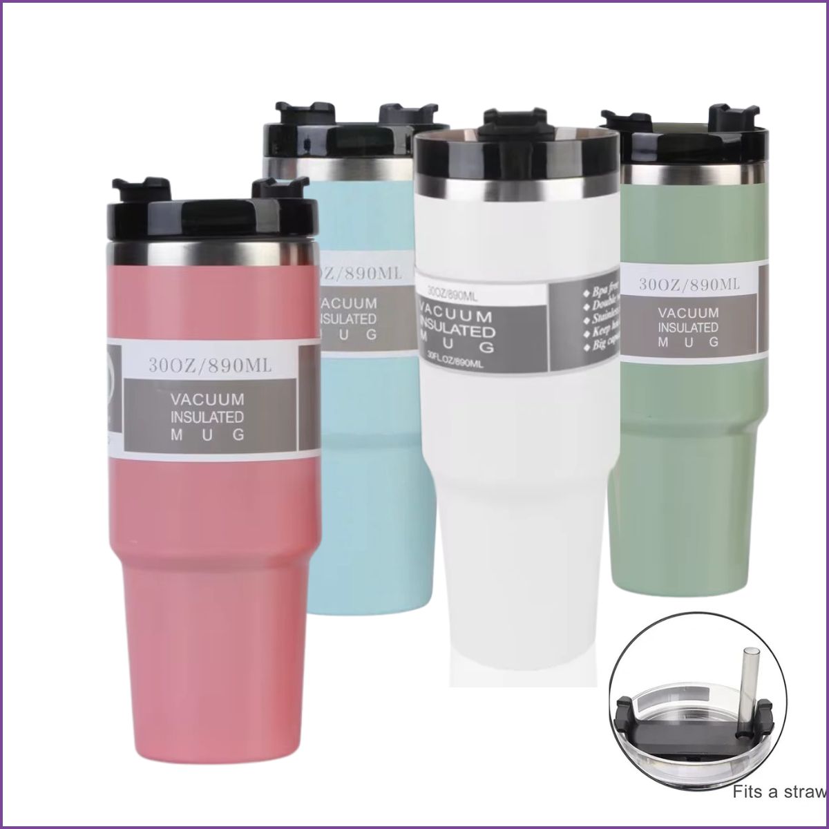 Tasse Isotherme Double Paroi VACUUM 890ml
