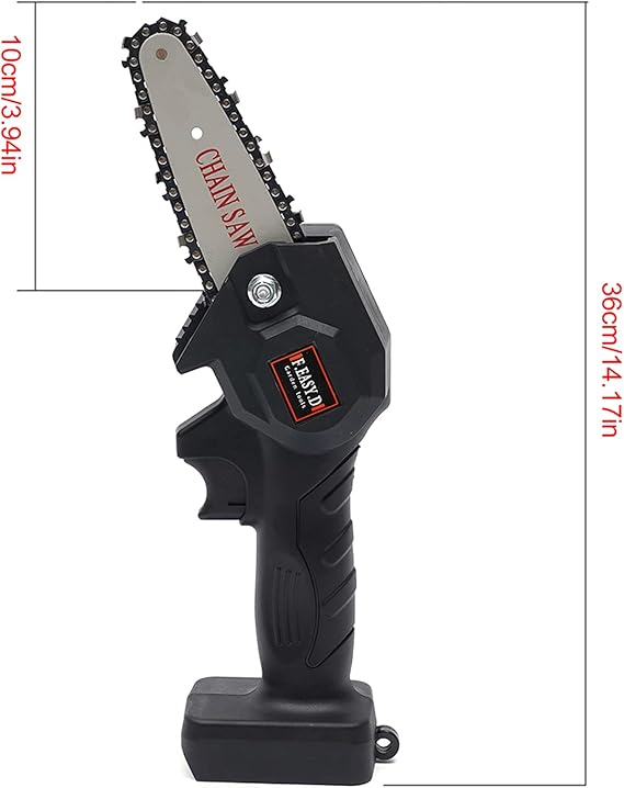 Mini tronçonneuse électrique sans fil double battrie