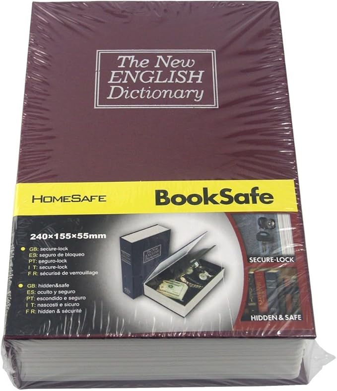 Coffre-Fort Camouflé Livre