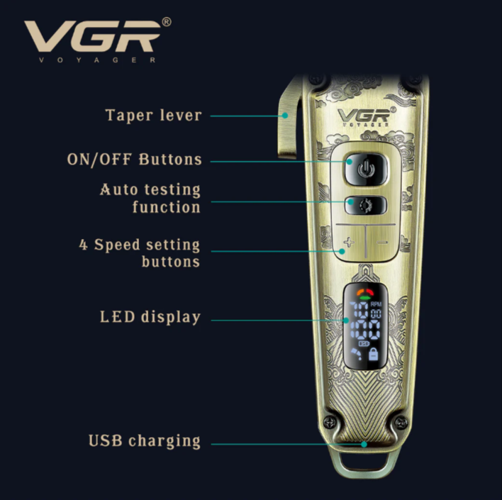 Tondeuse à Cheveux Pro VGR V-005