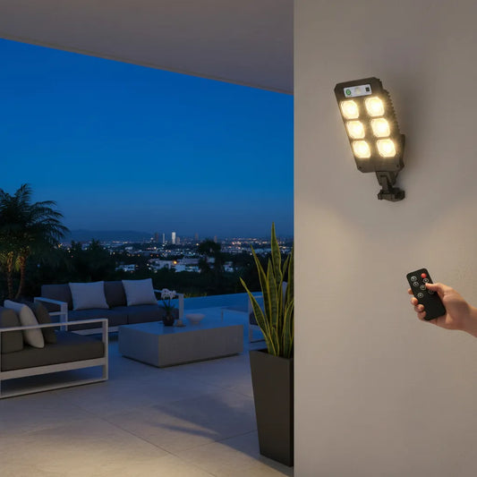 Reflector Solar Led Cob Senso