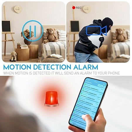 Mini caméras de surveillance 1080P, prise murale avec chargeur wifi, USB sans fil, enregistreur vidéo portable