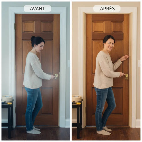 Joint - bourrelet portes et fenêtres Blanc 10m Adhésif