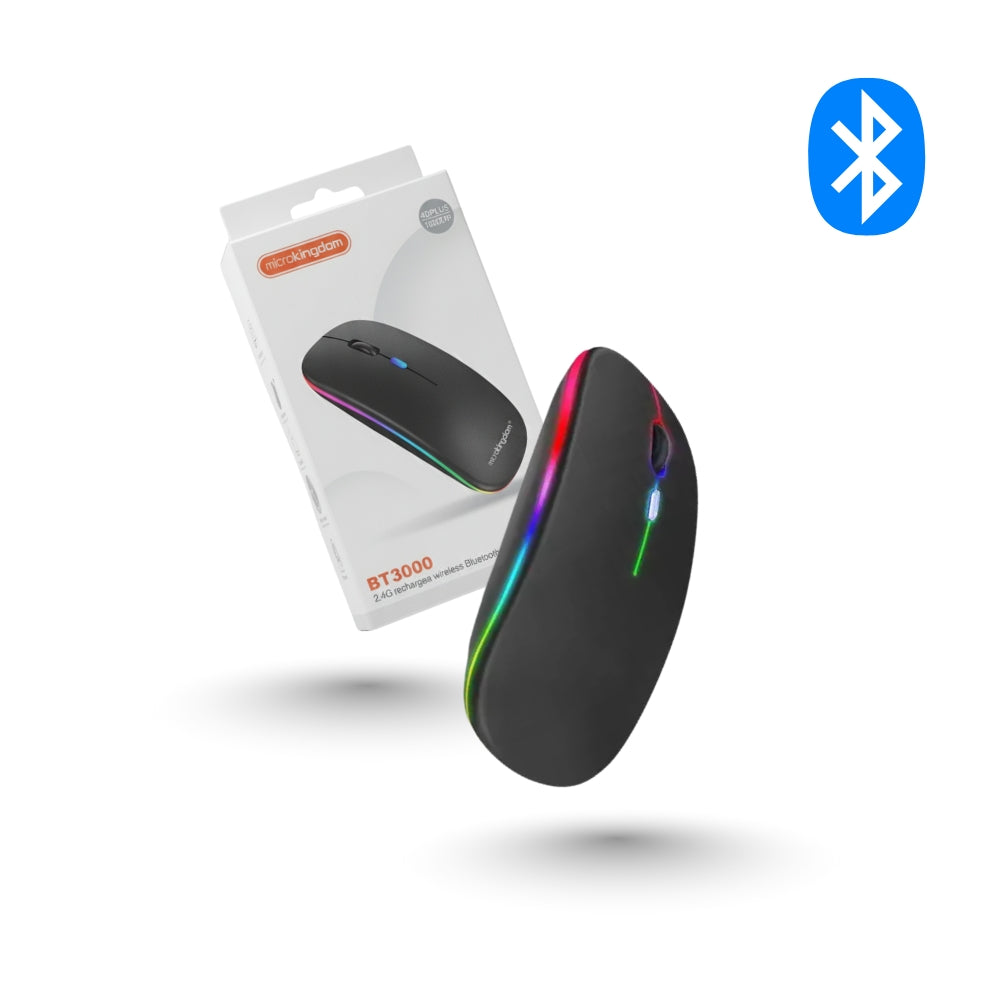 Souris sans fil avec Bluetooth rechargeable