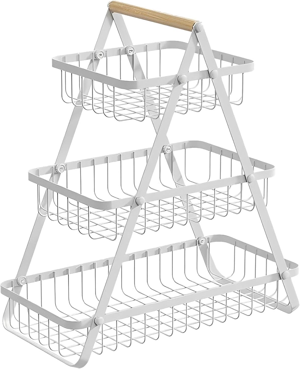 Corbeille à fruits à 3 niveaux