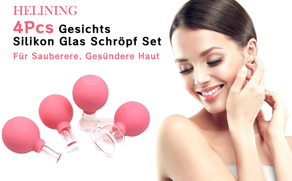 Appareil de massage facial à ventouses en silicone