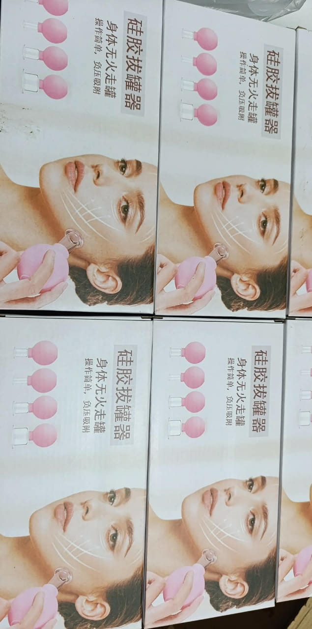 Appareil de massage facial à ventouses en silicone