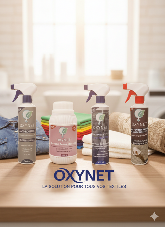 Pack taches difficiles-باقة أوكسينيت – خبراء إزالة البقع والعناية بالأقمشة