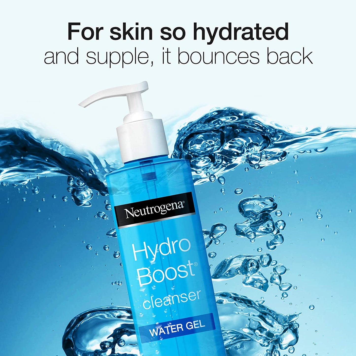 Gamme neutrogena hydro boost et skinin detox