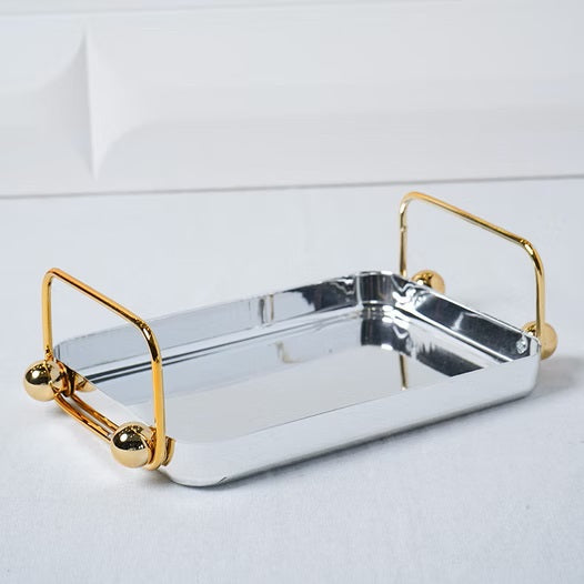 Plateau Rectangulaire En Métal