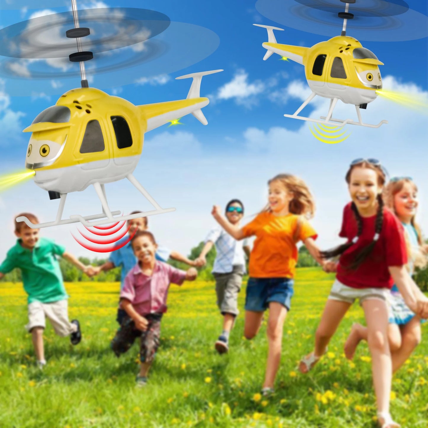 Flying RC Helicopter Toy Hand-Controlled Mini Drone