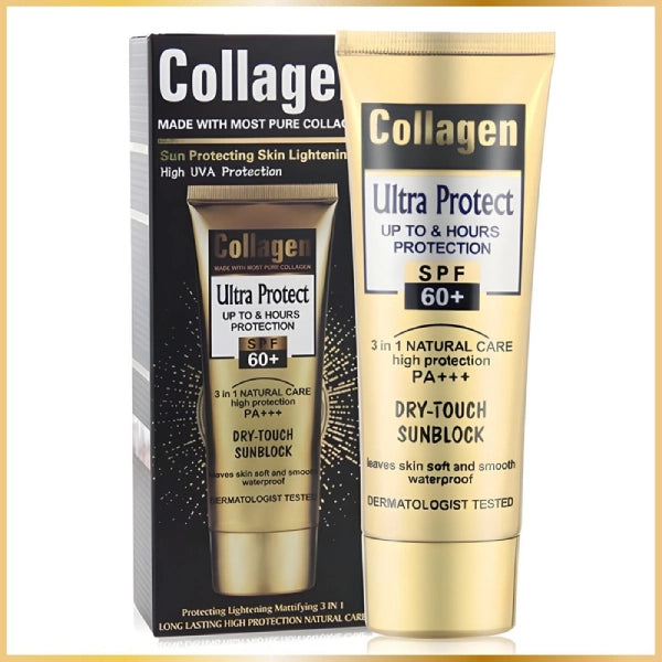 Crème solaire Collagen Ultra Protect SPF 90+ de 100 ml
