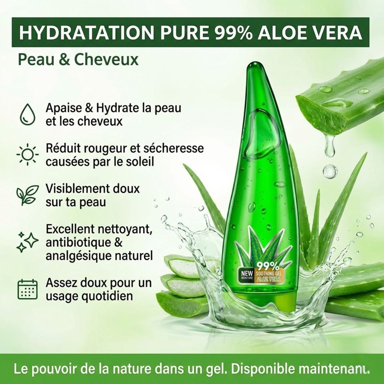 Saada Beauty Aloe Vera Gel 250ml