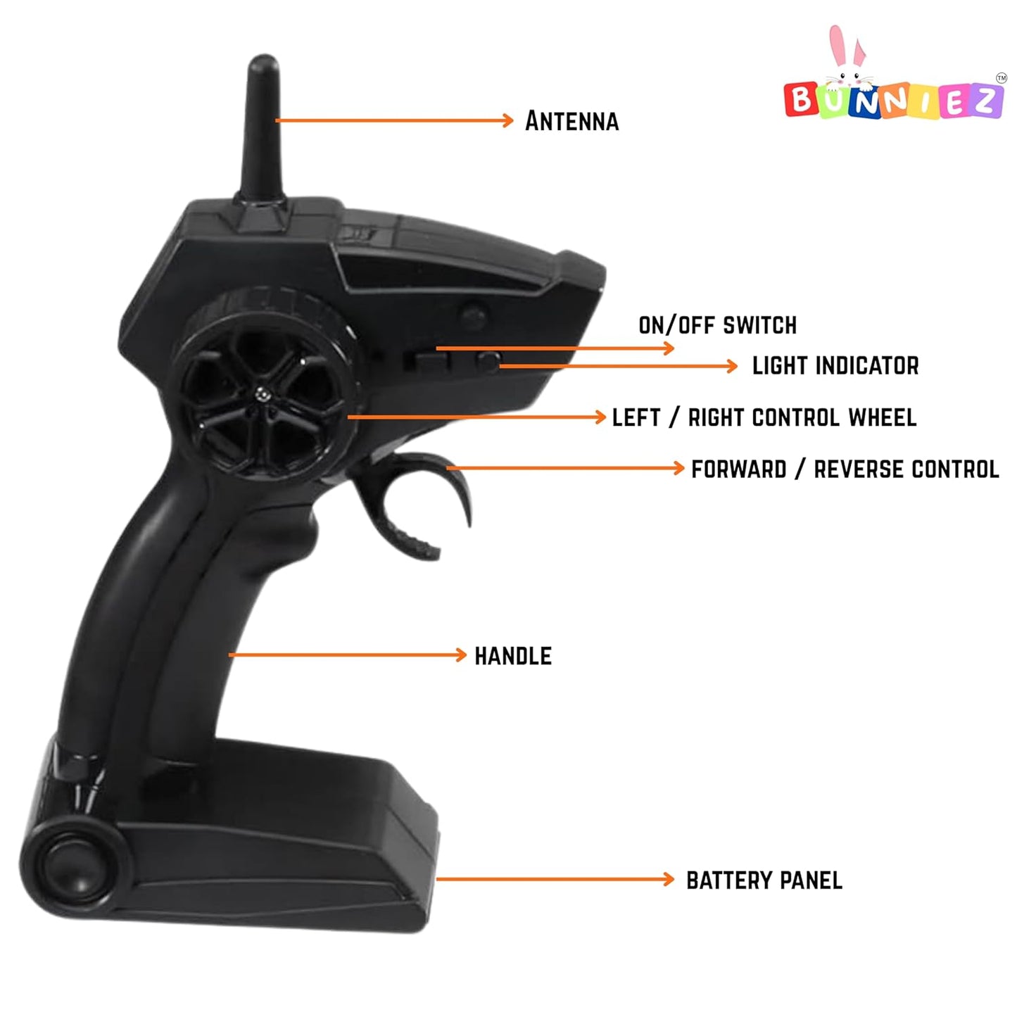 Rechargeable RC 4x4 Off-Road Rock