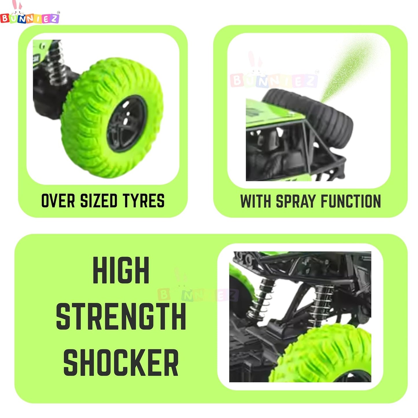 Rechargeable RC 4x4 Off-Road Rock