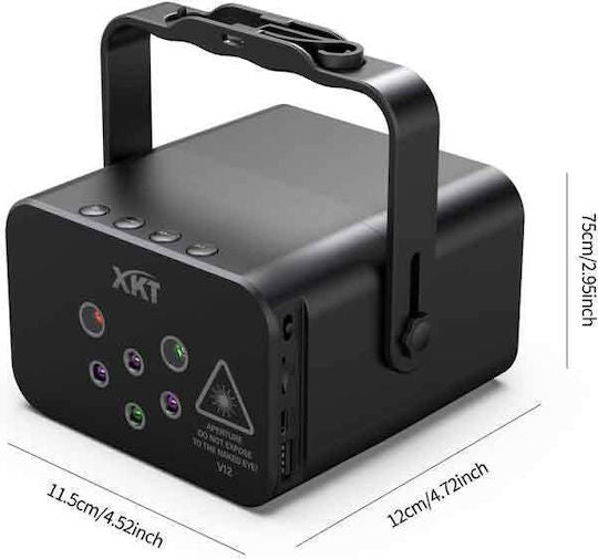 MINI PARTY LIGHT BT SPEAKER + 2 MICRO WIRELESS