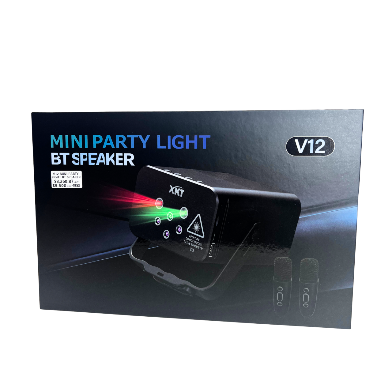 MINI PARTY LIGHT BT SPEAKER + 2 MICRO WIRELESS