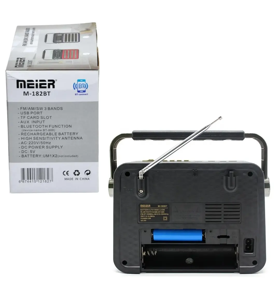 Radio nostalgique rechargeable Meier